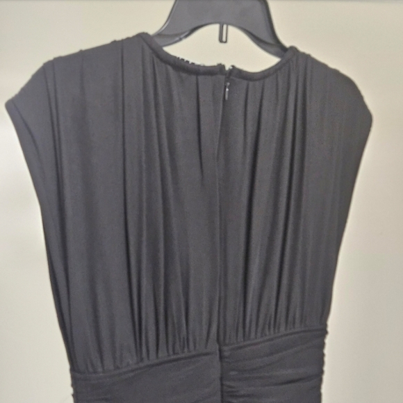 ELLIATT LORI PLUNGE NECK RUCHED SHEATH FORMAL DRESS WOMEN'S SIZE SMALL - Picture 12 of 16